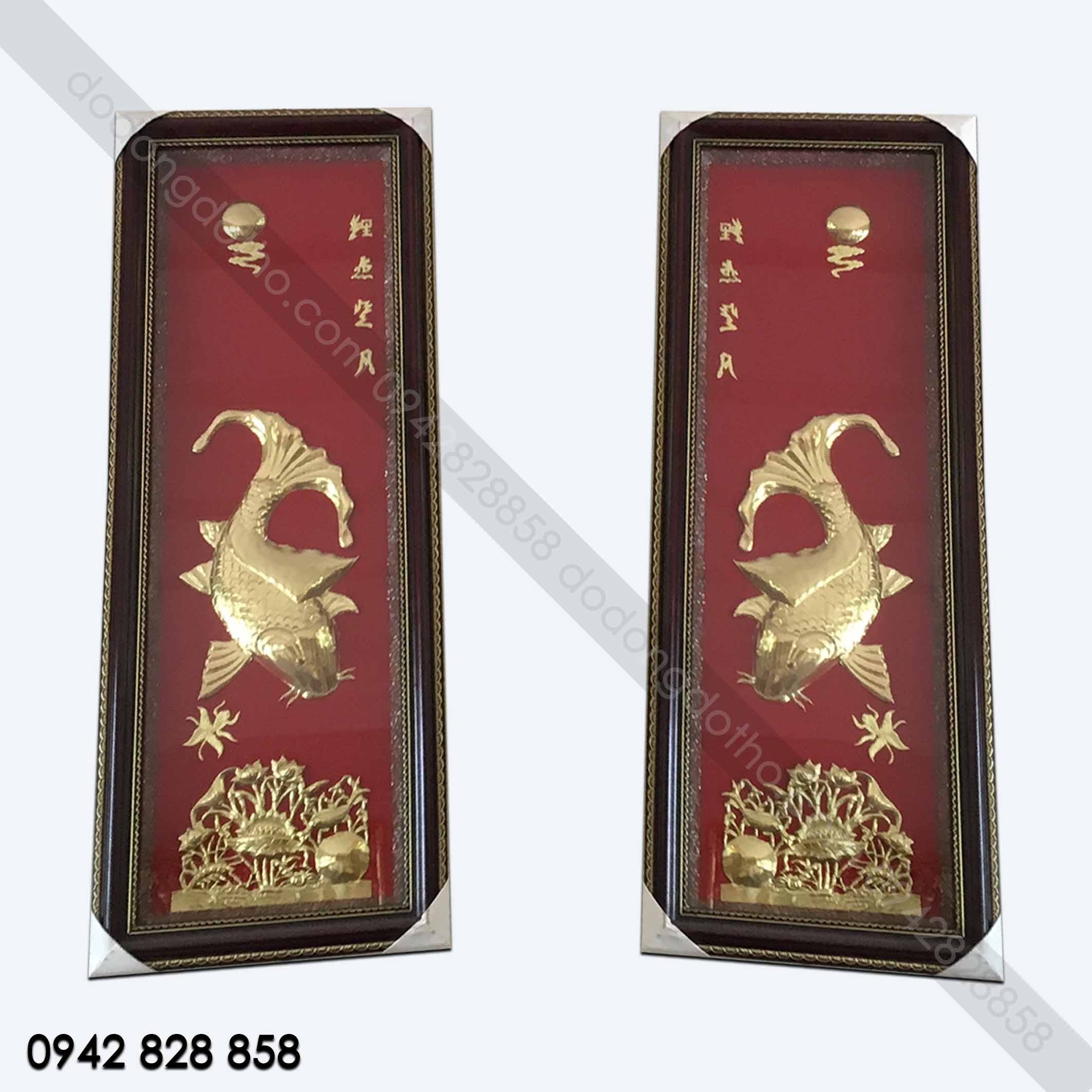 TRANH ĐÔI CÁ CHÉP