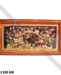 TRANH HOA KHAI PHÚ QUÝ 1M7 X 90CM