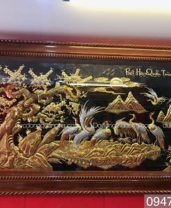 TRANH BÁT HẠC QUẦN TÙNG 2M3x1M2