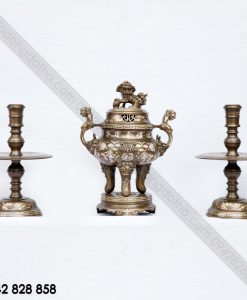 BỘ TAM SỰ 50 ĐỒNG ĐỎ KHẢM TAM KHÍ