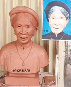 QUY TRÌNH ĐÚC TƯỢNG CHÂN DUNG NGHỆ THUẬT, TƯỢNG TRUYỀN THẦN