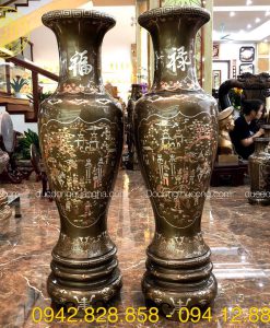 LỌ HOA 1M5 KHẢM TAM KHÍ