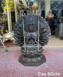 TƯỢNG PHẬT THIÊN THỦ THIÊN NHÃN CAO 60CM